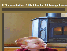 Tablet Screenshot of firesideshilohs.com